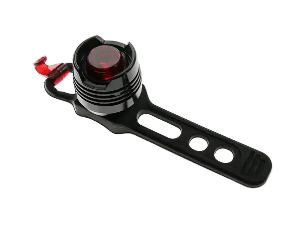 WAG LED Rücklicht «Knopf» schwarz (rotes Licht)